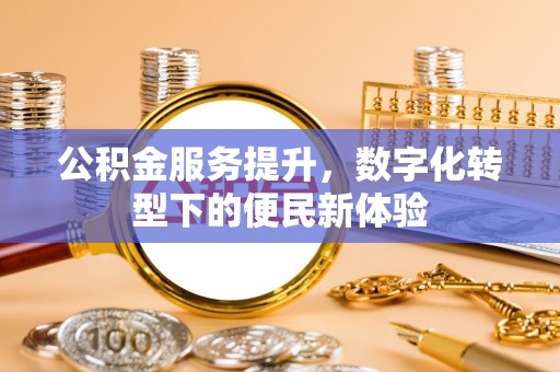 颍州公积金服务提升，数字化转型下的便民新体验