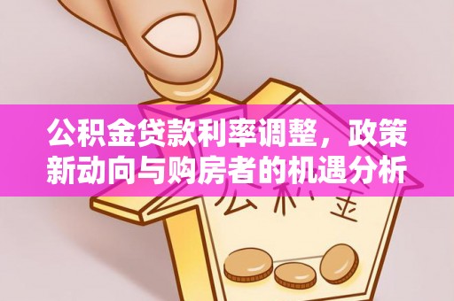 颍州公积金贷款利率调整，政策新动向与购房者的机遇分析