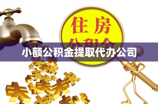 颍州小额公积金提取代办公司